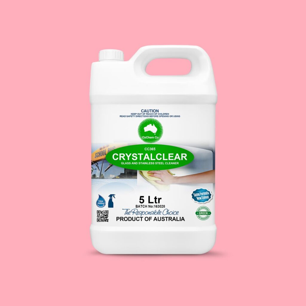 CRYSTALCLEAR – Glass Cleaner Concentrate - Ozchem